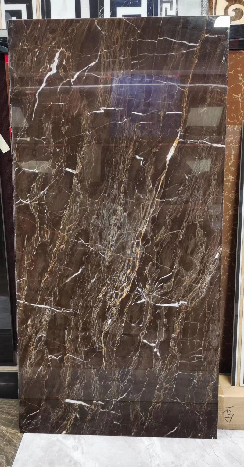 批发现代简约咖啡色瓷砖大理石墙砖深色卫生间厨房地砖古典啡400x