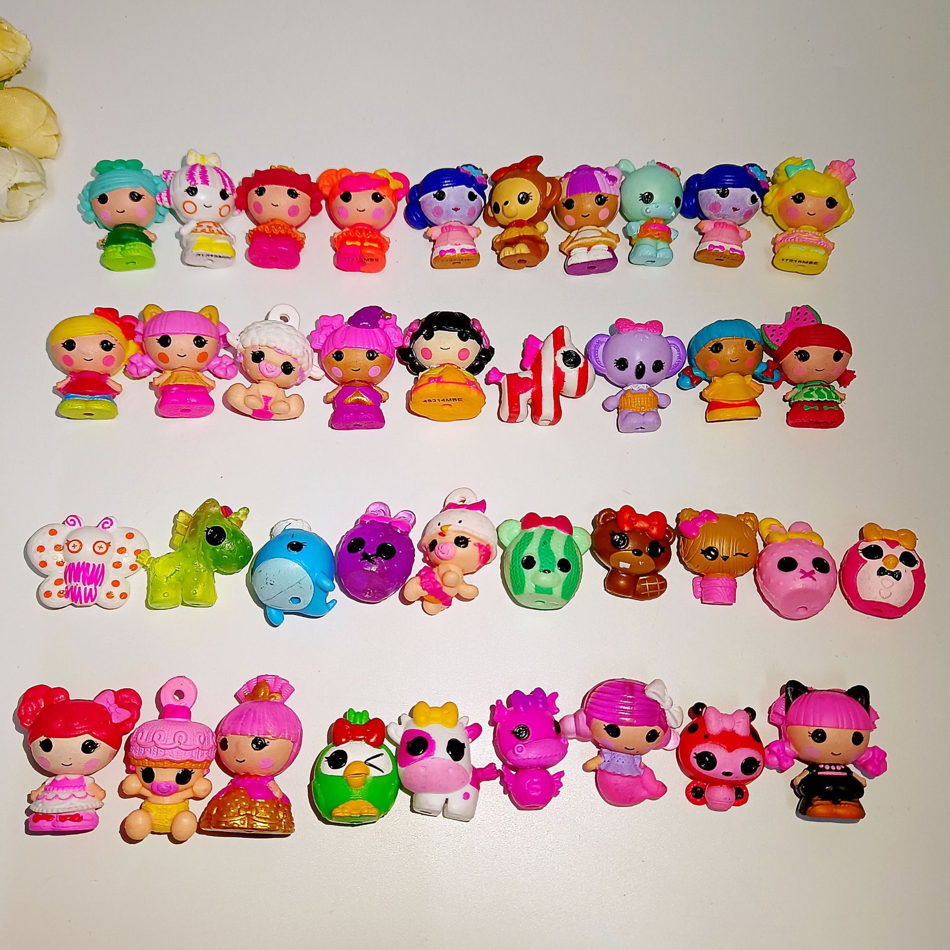 乐乐天使女孩娃娃姑娘过家家公仔儿童玩具卡通动漫周边扭蛋玩具装
