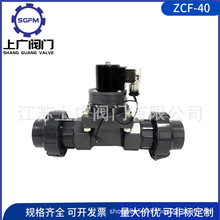 ZCF-15电磁阀 PVC活接电磁阀 双由令电磁阀塑料 UPVC常闭电磁阀