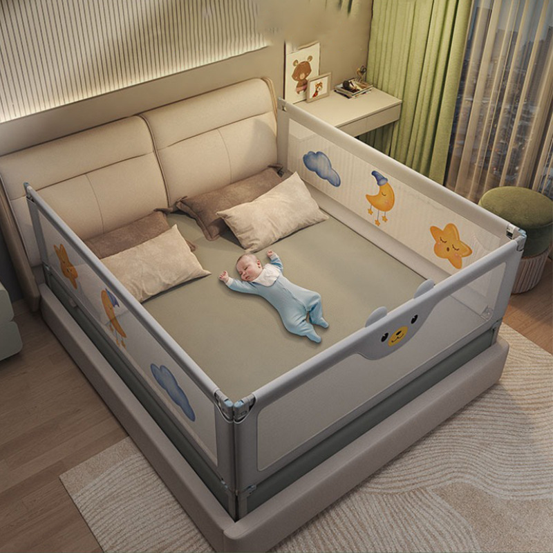 1万个床围栏婴儿防护栏床围防摔宝宝床护栏室内婴儿围栏床上拼接床床