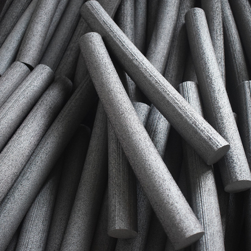 厂家定制eva黑色管子发泡管 eva手柄护套 珍珠棉管 海绵管 泡棉套