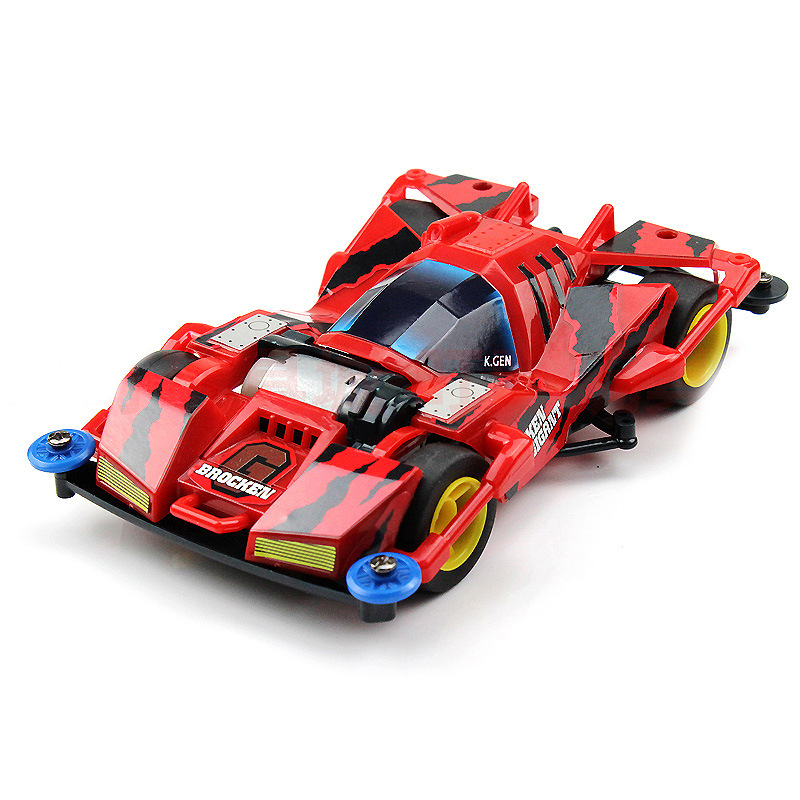 大兴巨无霸四驱车四驱兄弟拼装赛车模型摆件组装轨道车小男孩玩具