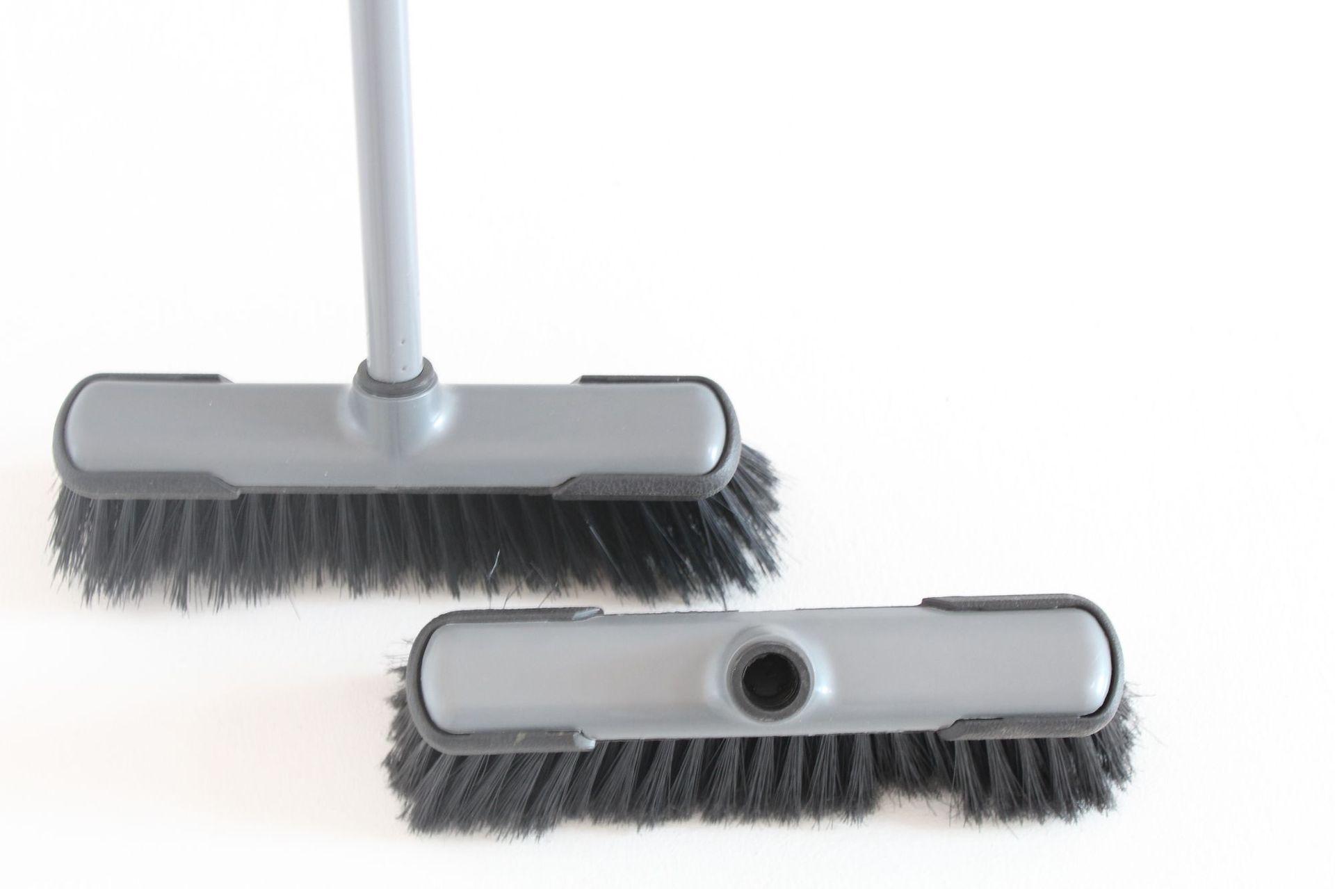 塑料扫把 套壳长柄组合套装  斜头实用性清洁刷庭院扫把