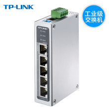 TP-LINK5口8口百兆千兆TL-SF1005工业级交换机导轨式IP30防护VLAN