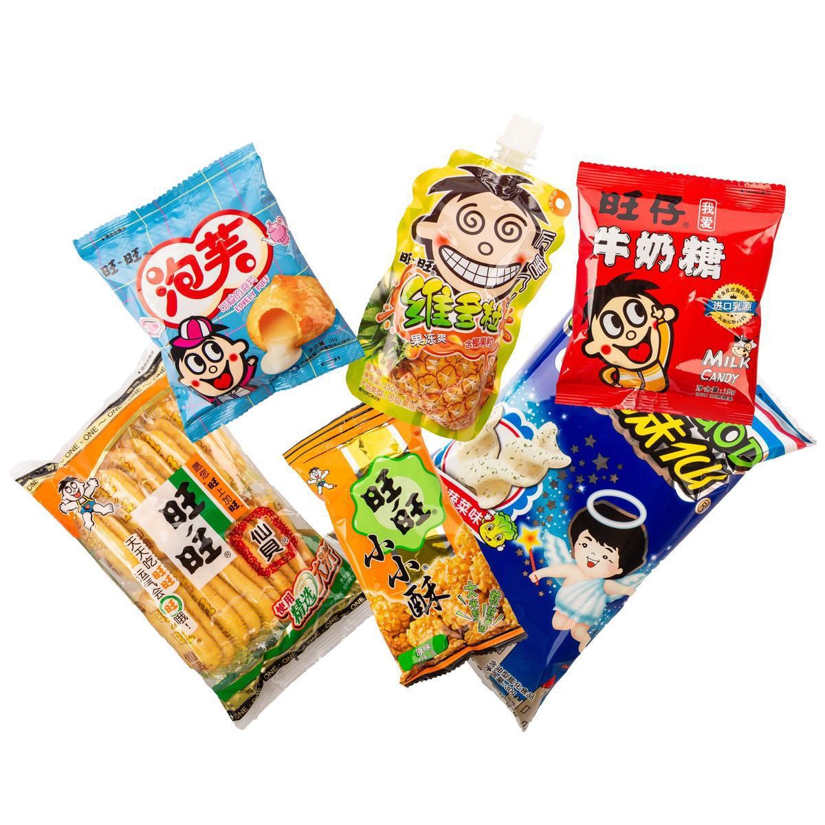 年货旺旺大礼包280g/克正品旺旺零食组合过节送礼儿童礼物