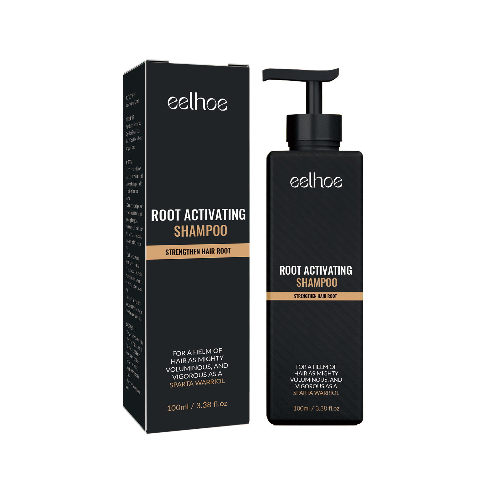 Eelhoe Dense Hair Shampoo Anti-Hair Loss and Solid Hair Thick Fluffy Hair Soft and Strong Repair Hair Care Shampoo