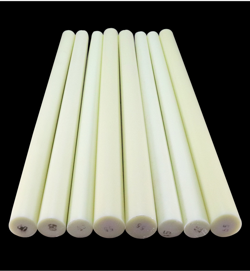 尼龙棒强韧黄色尼龙棒实心塑料棒pa66白色耐磨尼龙棒pp棒尼龙棒