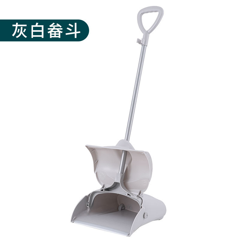Broom Dustpan Set Household Sweeping Folding Besom Bucket Hotel Shopping Mall Commercial Windproof Large Size Garbage Shovel