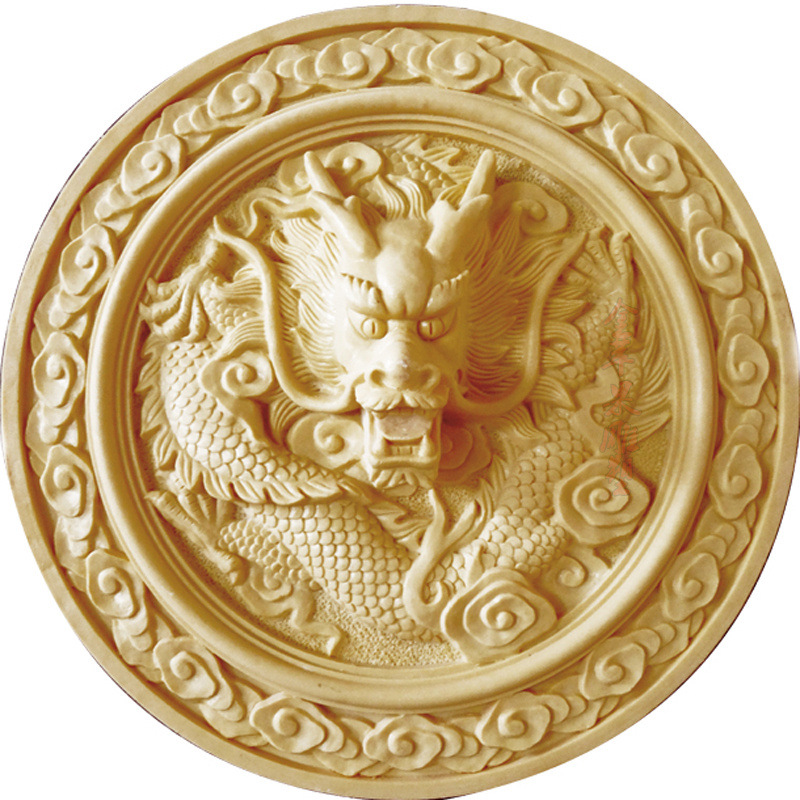 水池喷泉喷嘴龙头喷水雕塑电视背景墙浮雕壁画艺术沙岩壁挂喷泉真