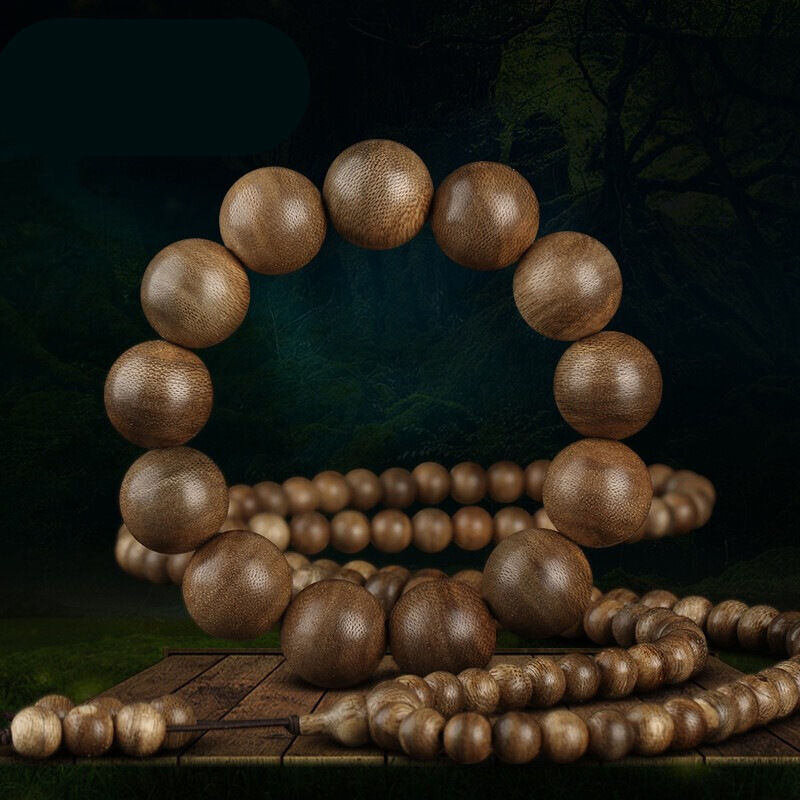 正区越南芽庄白奇楠沉香手串多圈沉水级佛珠香韵醇厚男女款念珠