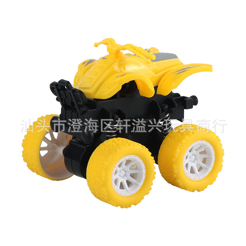 Children's Novelty Toys Inertia off-Road Stall Sand Motorcycle Four-Wheel Drive Stunt off-Road Vehicle Stall Power Control Toys Wholesale