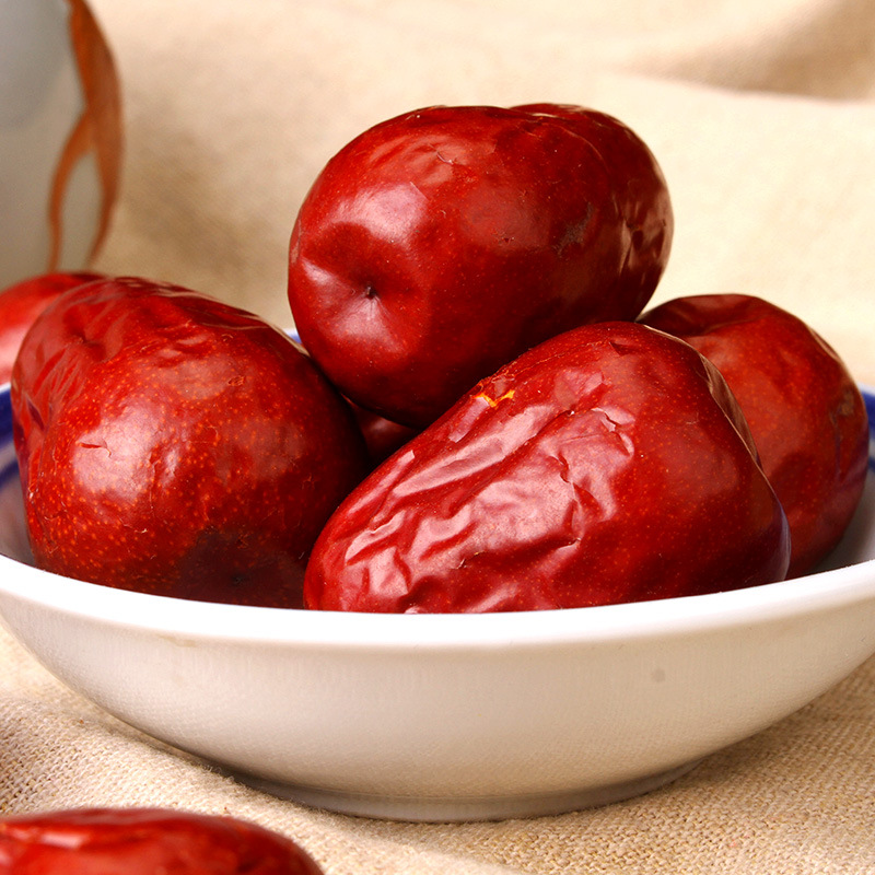 陕西狗头枣特级大枣陕北延安特产特大六星免洗新鲜干枣泡水大红枣