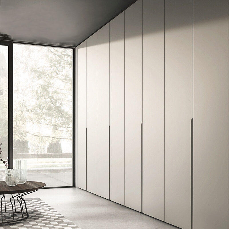 成都工厂定制现代简约衣柜设计一门到顶衣柜整体卧室全屋家具定制