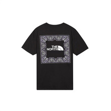 部分国现/日本代购the north face北面儿童款腰果花短袖ntj32410r