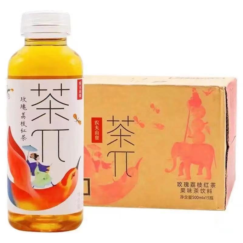 农夫山泉茶π饮料500ml*15瓶多口味整箱批发专供出口外贸详谈