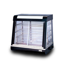 佳斯特R60-3弧形电热食品保温柜商用台式玻璃熟食陈列展示柜