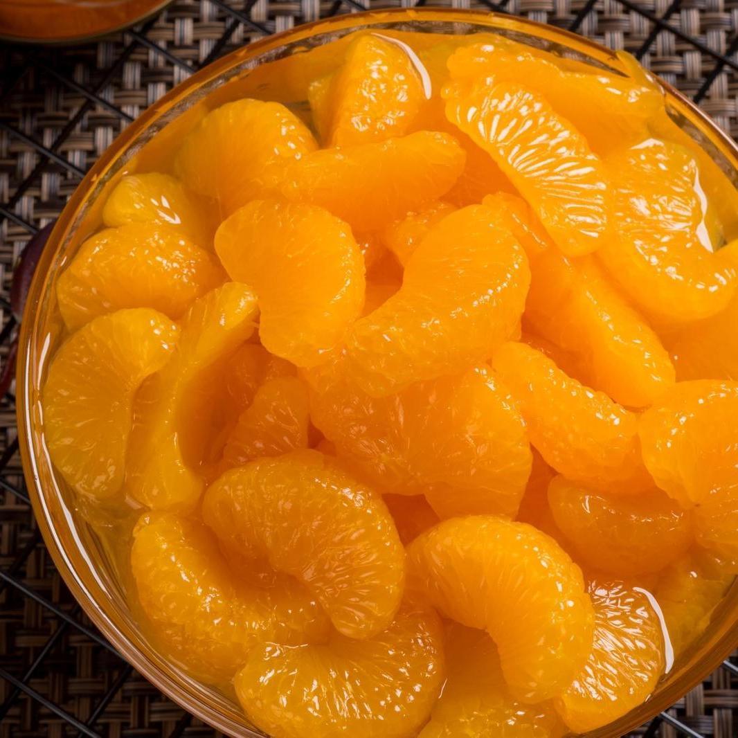 2950g桔子罐头大瓶水果捞整箱批发真果味糖水橘子罐头大罐2.95kg