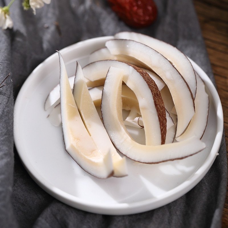 印度椰子皇小椰干海椰皇干椰子肉海底椰王新鲜椰子鸡全套煲汤料