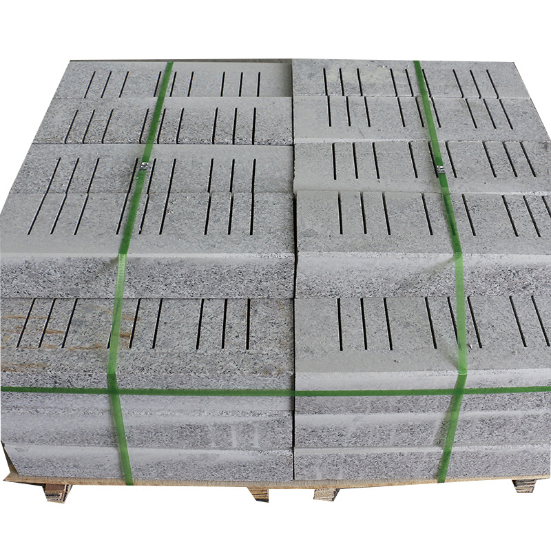花岗岩水篦子 青石落水石排水沟盖板漏水石 城市道路打孔雨水篦子