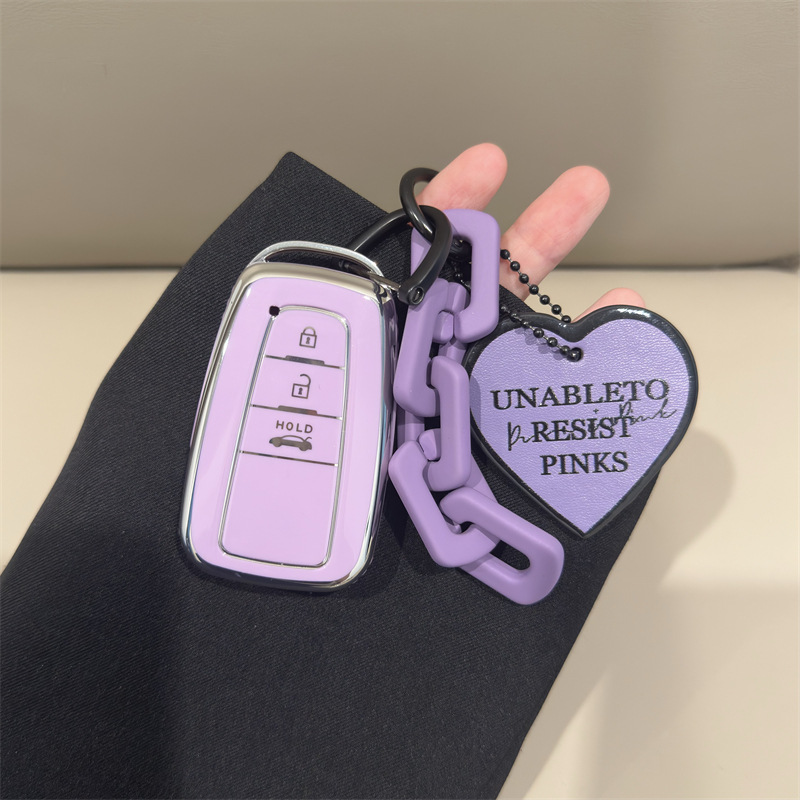 适用丰田亚洲龙钥匙套锐放凯美瑞雷凌卡罗拉荣放奕泽chr汉兰达女