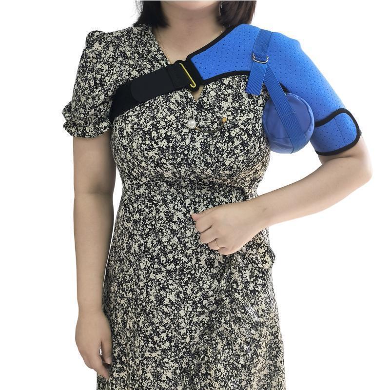 肩膀拖肩托护肩锁关节固定带透气护肩老人成人肩关节固定带肩托