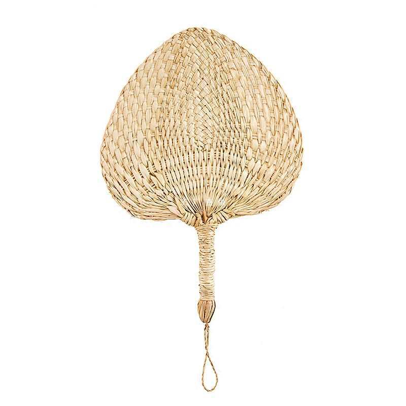 批发小蒲扇手工蒲草编织老式天然棕叶迷你纳凉芭蕉夏儿童宝宝手摇