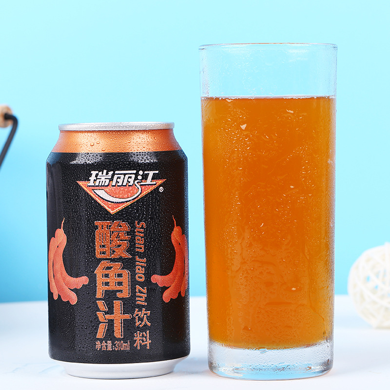 瑞丽江酸角汁云南特产果汁饮料夏季饮品310mlx24罐装果汁整箱批发