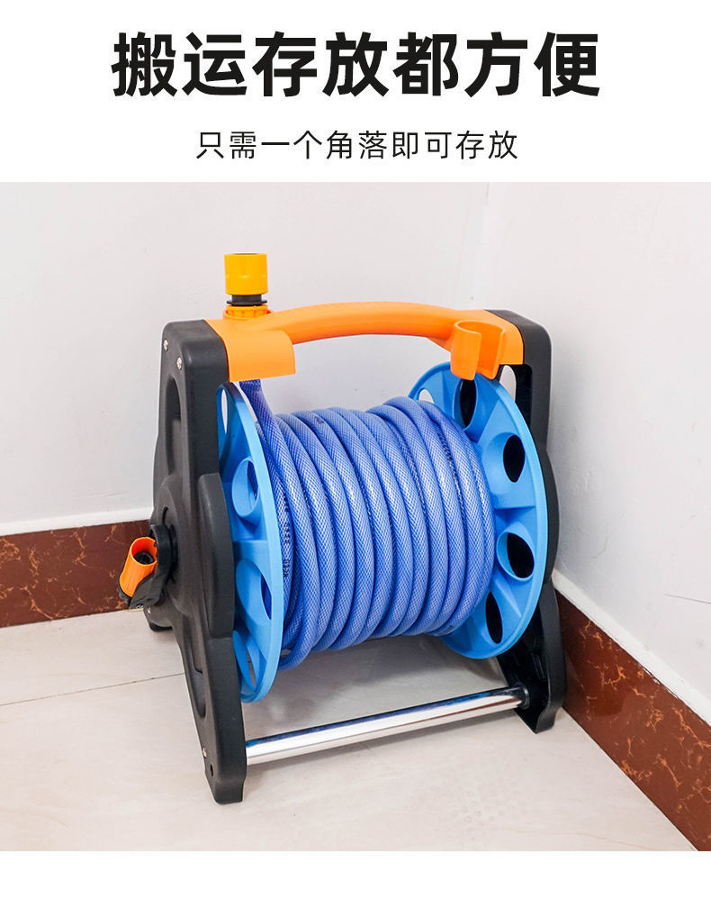 水管收纳架水管车卷管器家用水管收卷器洗车水枪收纳神器盘管工具
