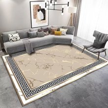 轻奢客厅地毯沙发茶几满铺地毯家用卧室灰色系耐脏垫Tapiscarpet