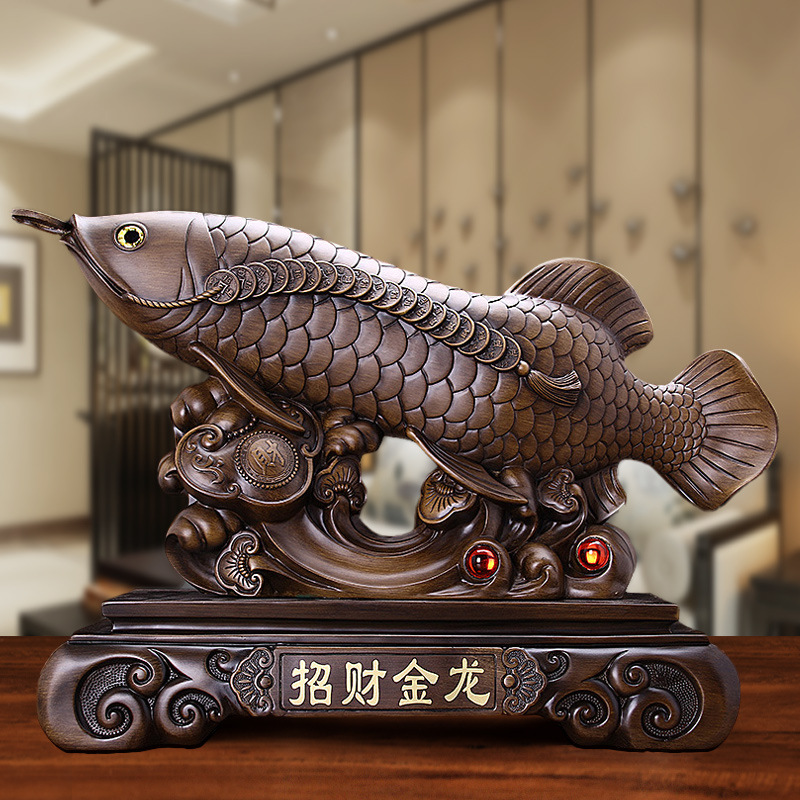 摆件招财鱼