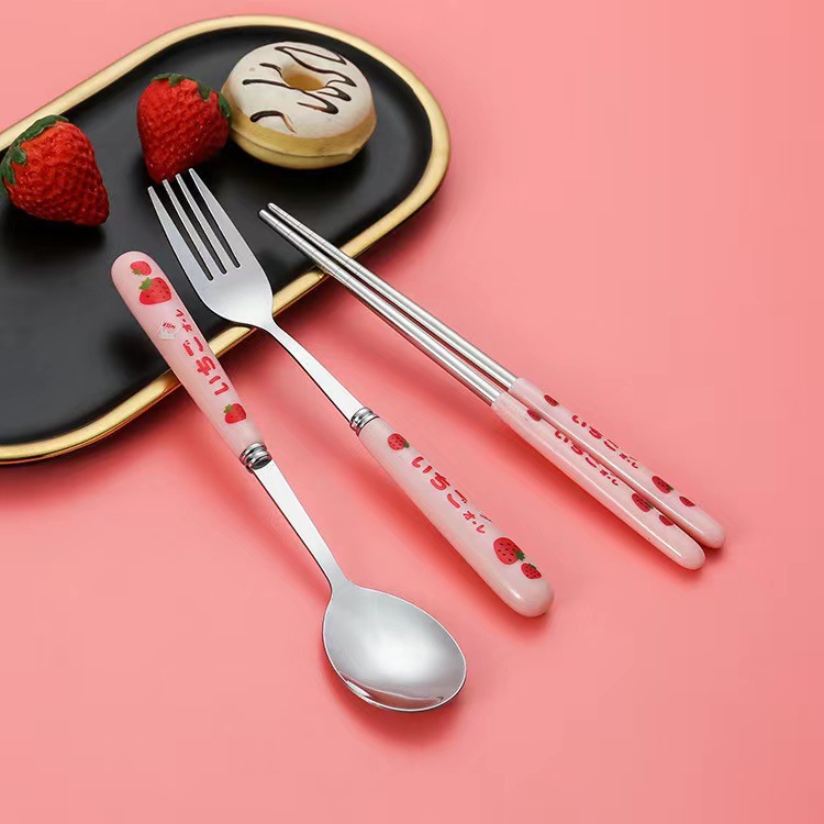 Stainless Steel Cute Japanese Style Style Tableware