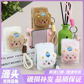 源头厂家新款学生党折叠镜款手绘款可手提款可挂链款化妆镜