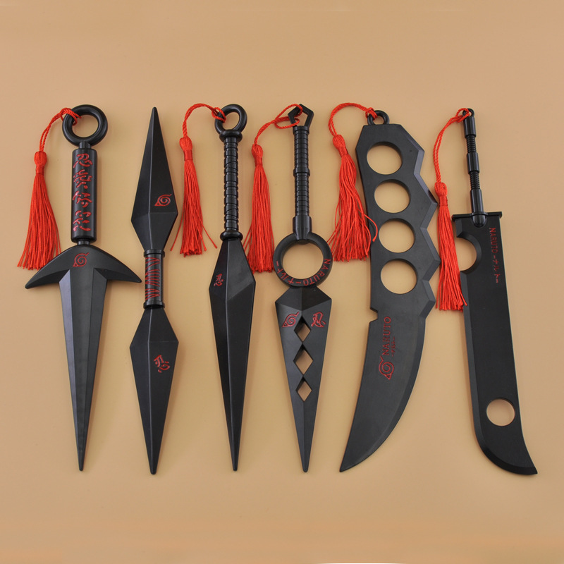 22厘米飞雷神陀螺套装火影忍者武器飞雷神四代目苦无兵器模型道具