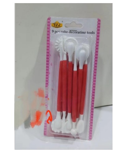 Fondant Cake Engraving Pen Graver 8-Piece Set