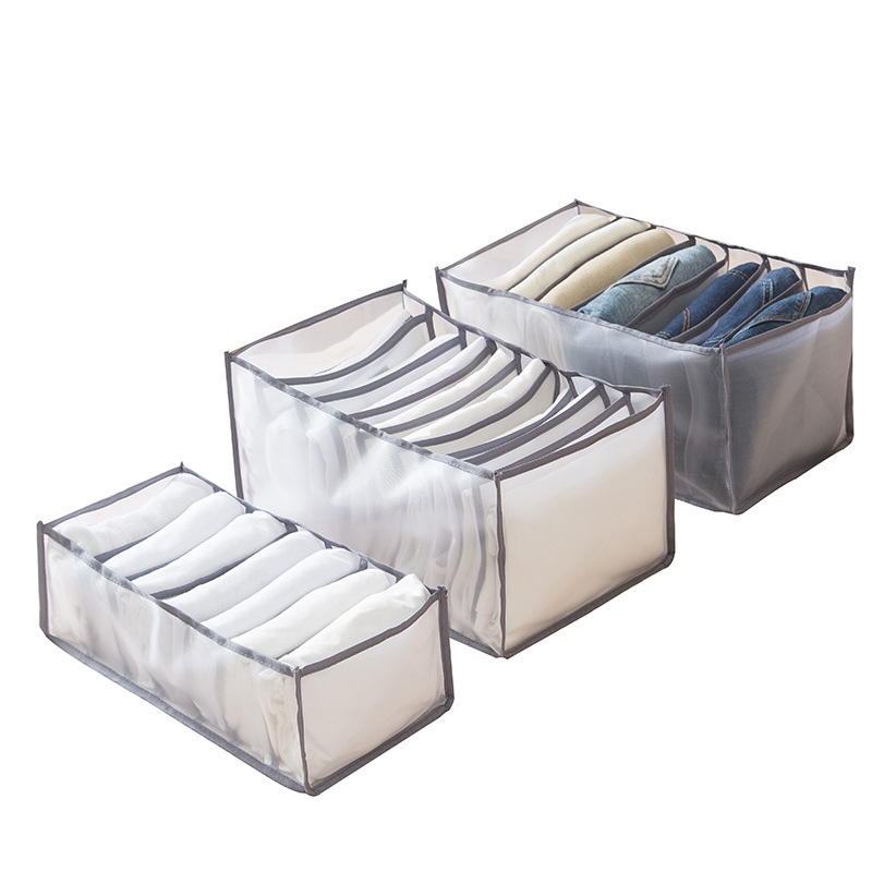 T-shirt Clothes Storage Fantastic Pants Storage Box Storage Box Wardrobe Drawer Clothing Separated Bag Basket Folding