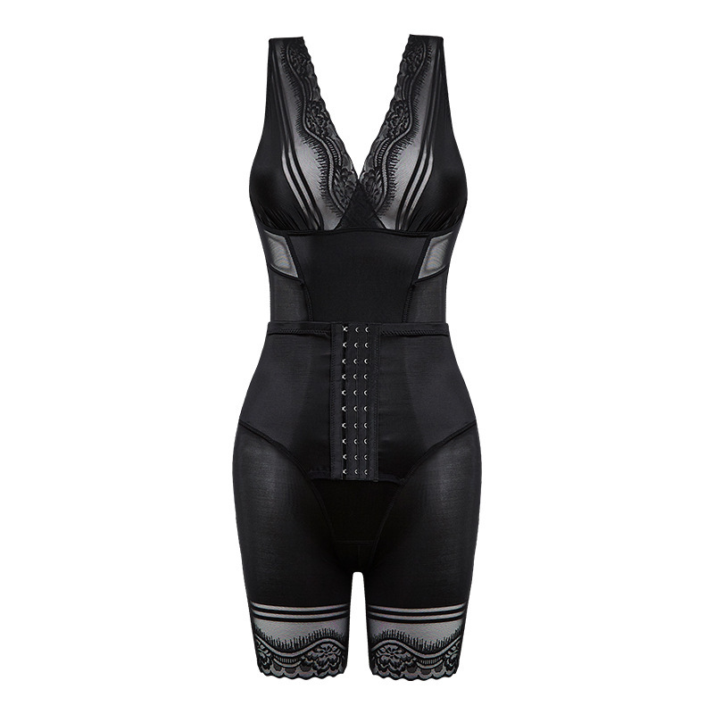 Enhanced Beauty Class Meter Rear Row Buckle Boxer Thin Body One-Piece Corset Slim Fit Slim Fitted Waist Corset