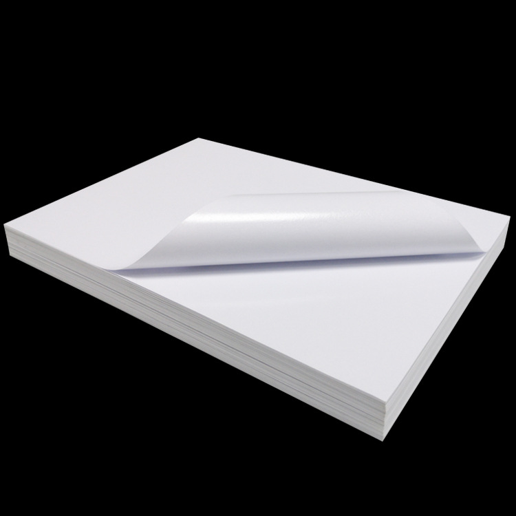 a4背胶相纸135克120克高光背胶照片纸哑光背胶喷墨打印铸涂相纸