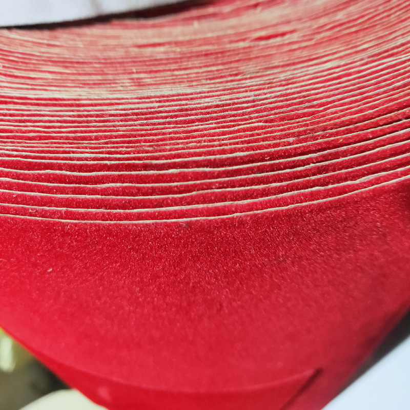 自粘背胶水刺植绒 长毛短毛植绒纸绒珠粒绒布料 背胶植绒无纺布