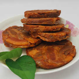 批发价猪肉压缩肉青岛特色小吃休闲食品 五花肉脂渣肉饼圆饼袋装