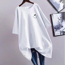 日系白色T恤女短袖2024夏季新款韩国宽松大码学生上衣服女ins