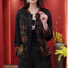 今年流行漂亮新中式女装宽松休闲新款时尚气质显瘦刺绣上衣外套女