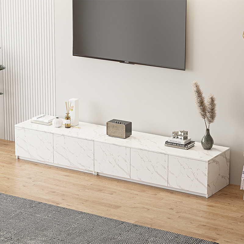 轻奢电视柜现代简约客厅小户型地台矮柜组合地柜墙柜储物收纳斗柜