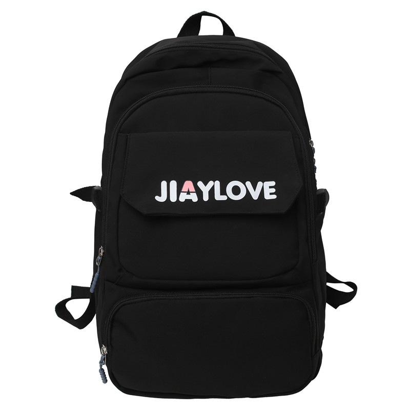 New Backpack Female Middle School Student Girls Schoolbag Cute Couple College Students' Backpack