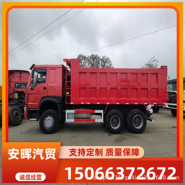 出口二手豪沃howo后翻自卸车10轮6×4渣土车371马力二手卡车-阿里巴巴