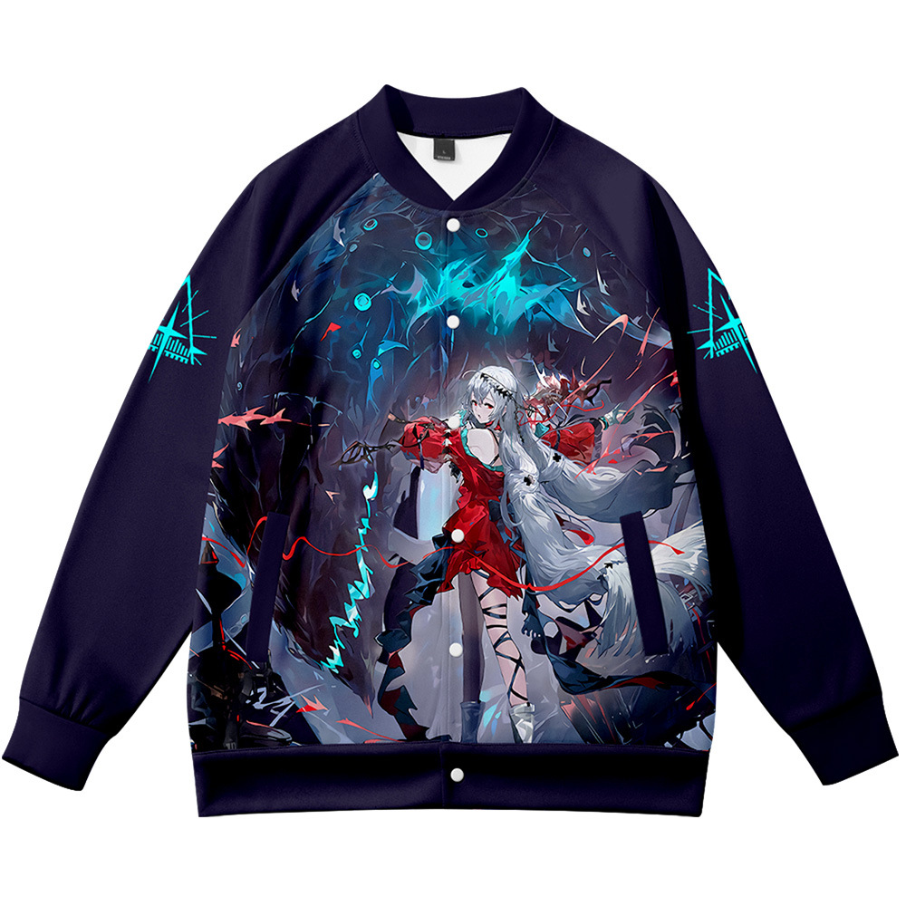 周边夹克棒球服浊心斯卡蒂动漫外套二次元痛衣秋冬衣服潮