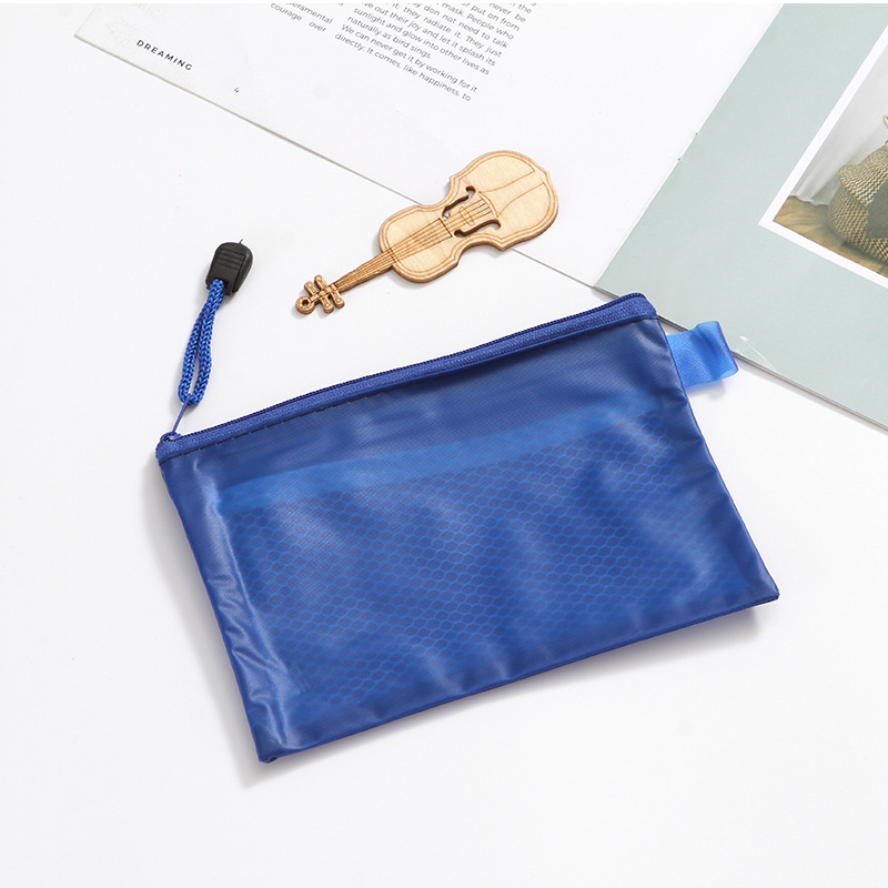 File Bag Double-Layer Mesh Bag Advertising Gift Bag A3/B4/A4/B5/A5/B6/A6/B8/Paper Bag Wholesale