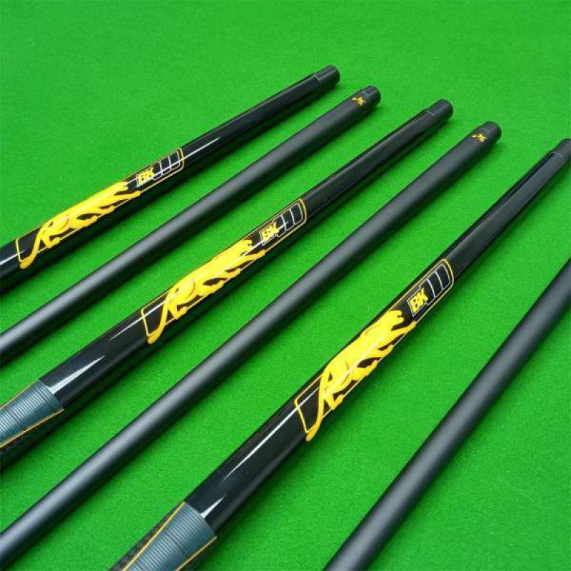 3142美洲豹碳黑科技台球杆小头中头大头桌球杆中式黑八美式九球