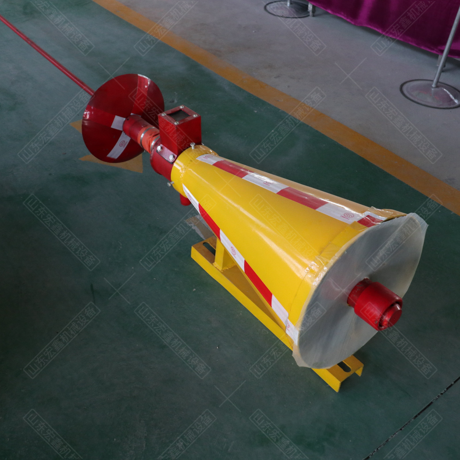 新型隔爆装置 井下自动喷粉隔爆装置 隔爆水袋替代品自动隔爆装置