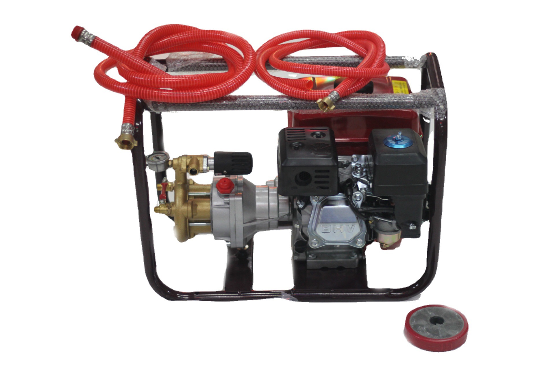 168f 170型汽油机直连方架式高压喷雾机组 轴连体打药器 洗车泵