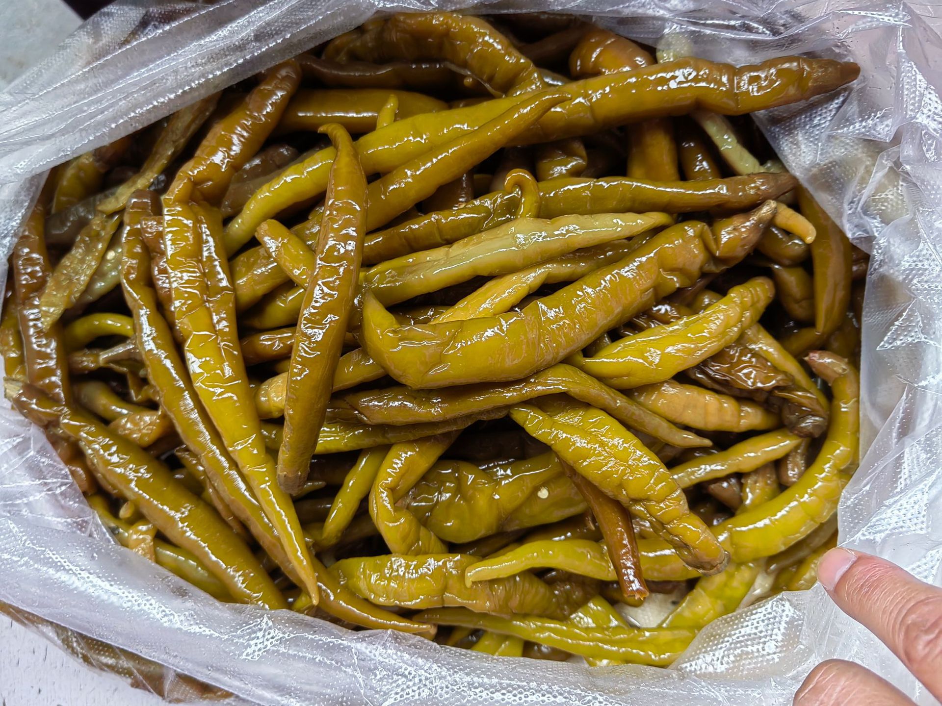 泡菜四川泡青二斤条泡辣椒泡青辣椒酸辣椒泡椒特产散装酱腌菜批发